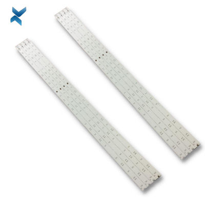 Aluminum Base LED PCB Board Black White Color For Signal Beacons OEM